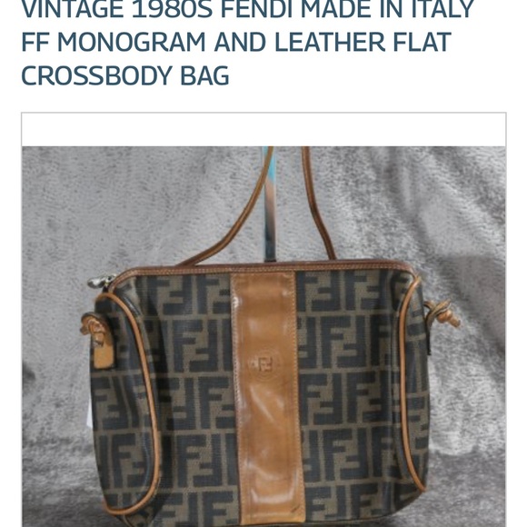 Vintage Fendi Shoulder Bag Zucca - Picture 14 of 15